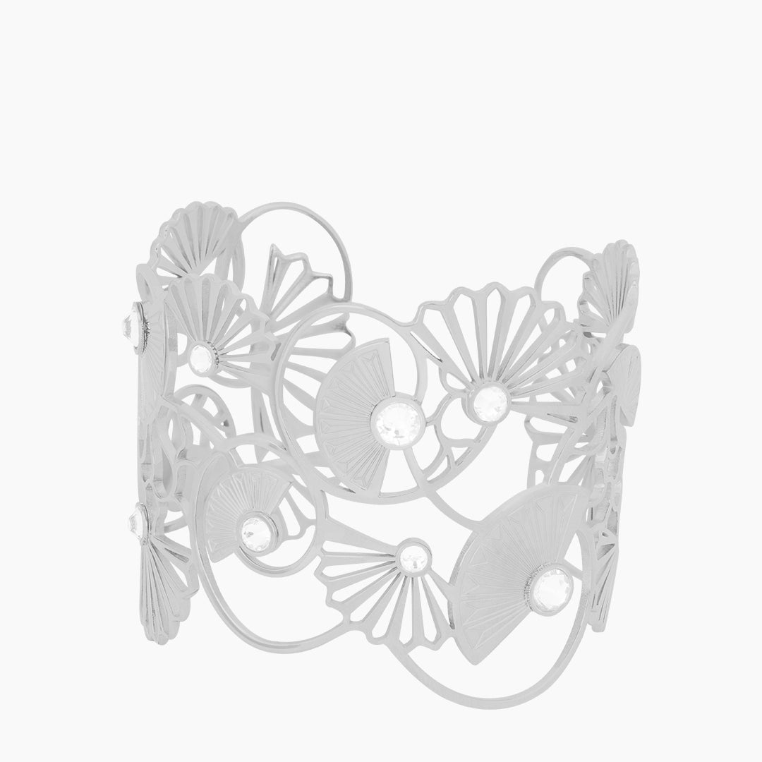 Imrewħa Statement Bangle, Silver
