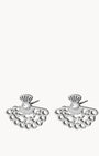 Imrewħa Stud Earrings, Silver
