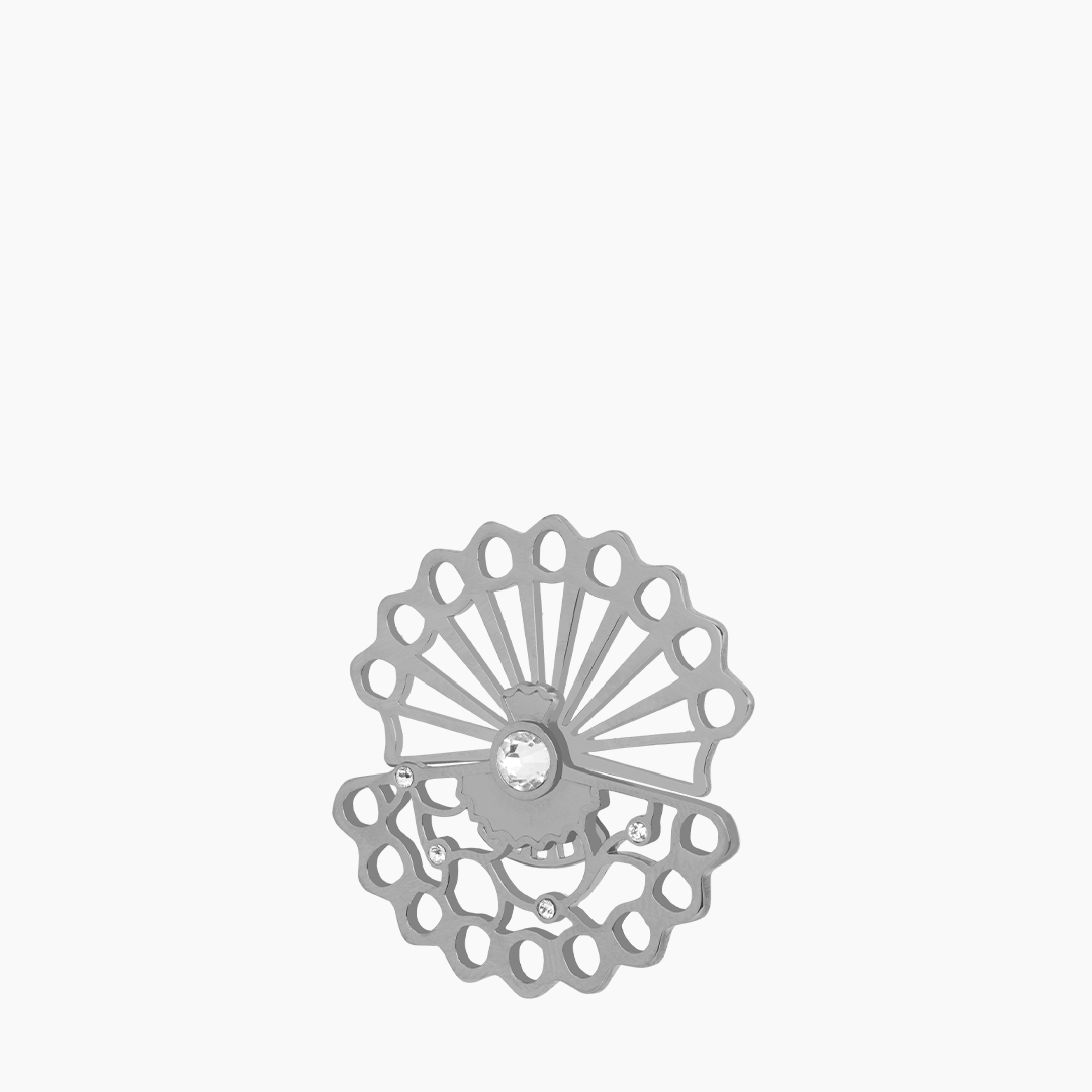 Rotating Imrewħa Pendant, Silver