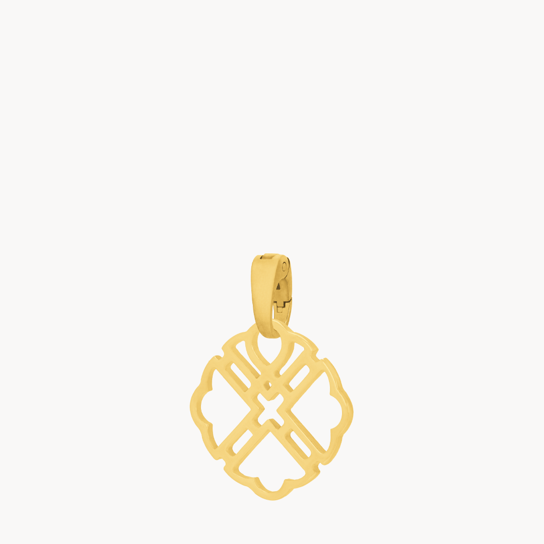Friendship Knot Pendants, Gold