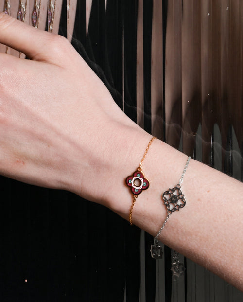 Friendship Hollow Maduma Silver Adjustable Bracelet