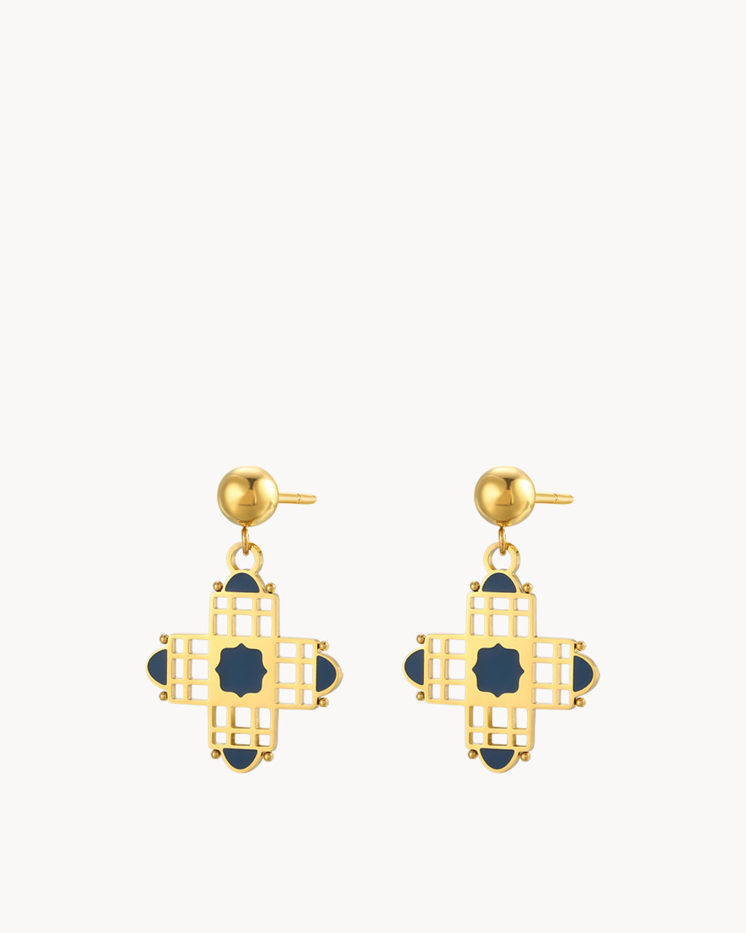 Gallarija Salib Dangling Earrings
