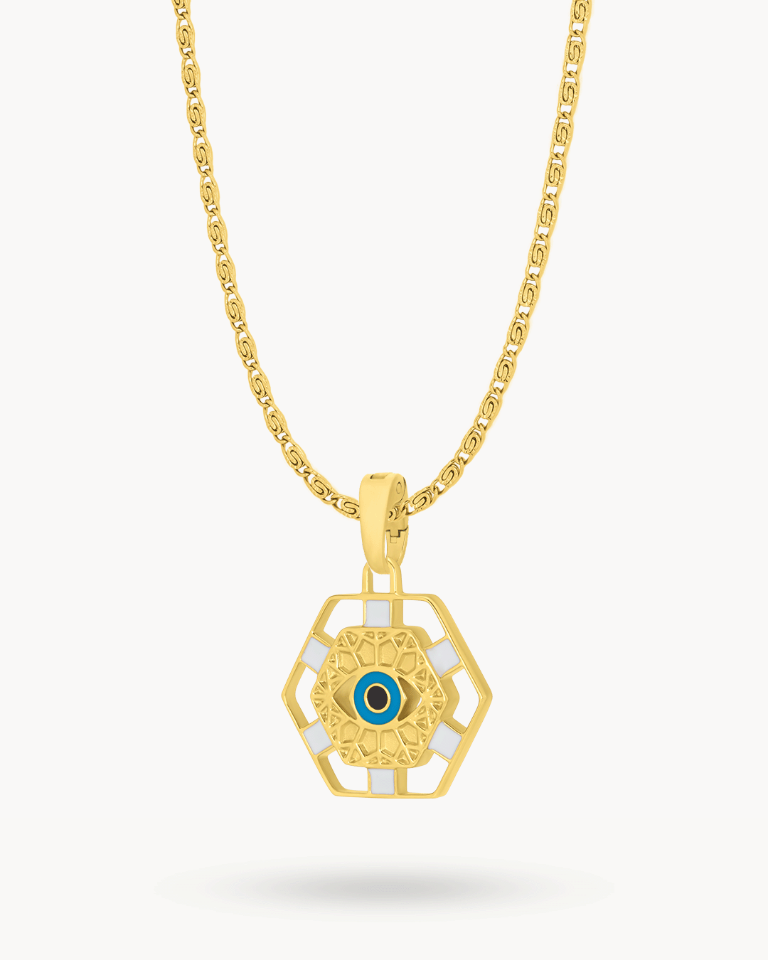 Evil Eye Gardjola Reversible Necklace