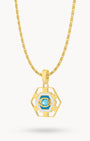 Evil Eye Gardjola Reversible Necklace