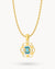 Evil Eye Gardjola Reversible Necklace