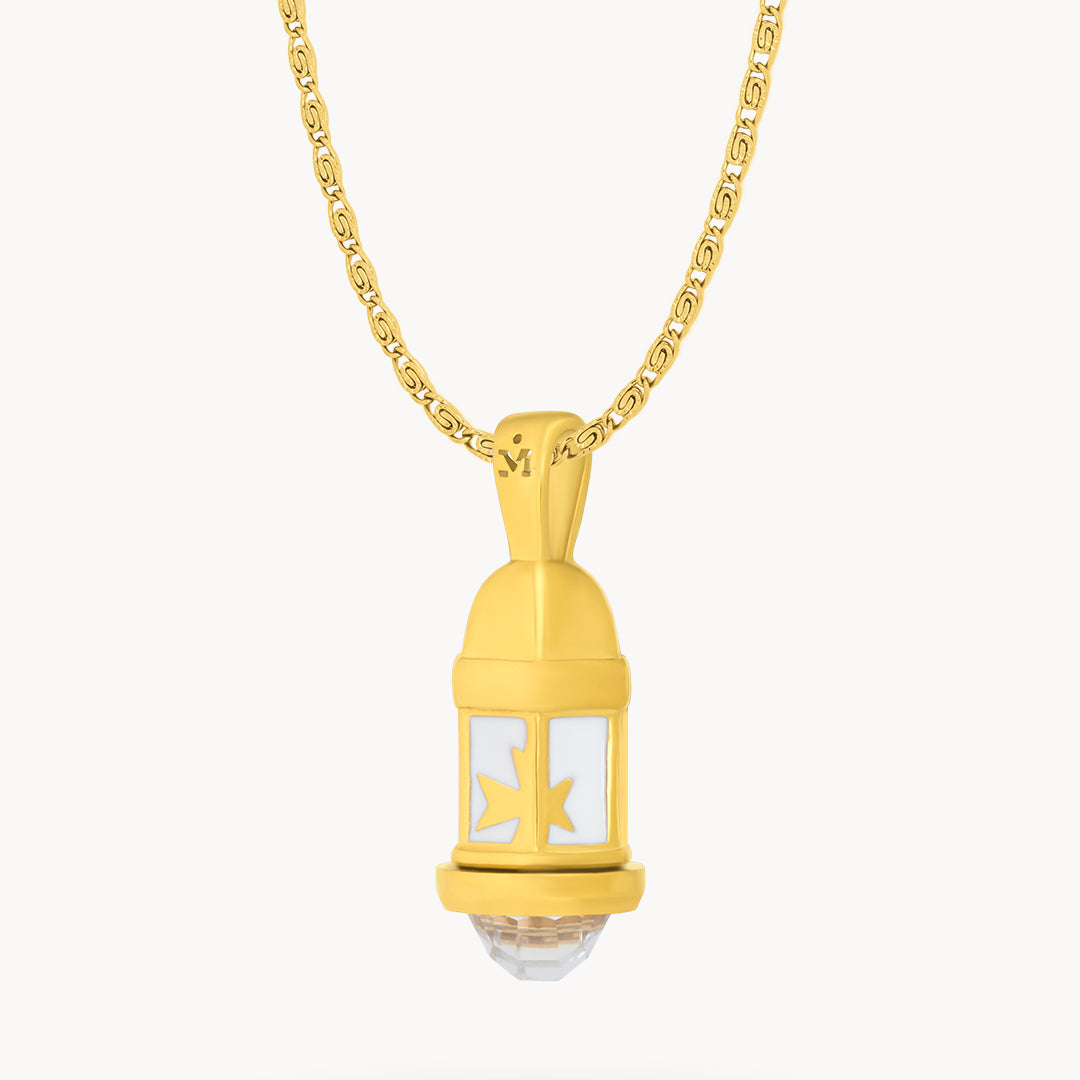 April Birthstone Passion Gardjola Dainty Twist Necklace