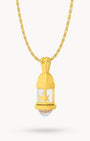 April Birthstone Passion Gardjola Dainty Twist Necklace