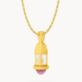 February Birthstone Passion Gardjola Dainty Twist Necklace