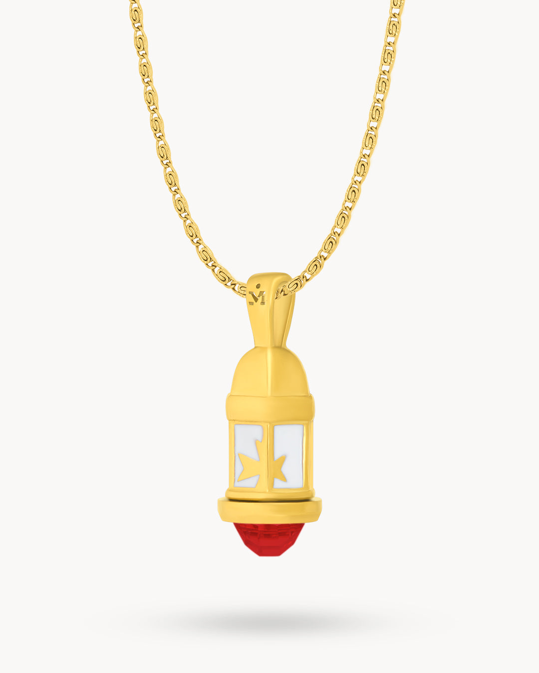 January Birthstone Passion Gardjola Dainty Twist Necklace