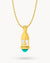 May Birthstone Passion Gardjola Dainty Twist Necklace