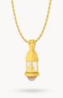 October Birthstone Passion Gardjola Dainty Twist Necklace