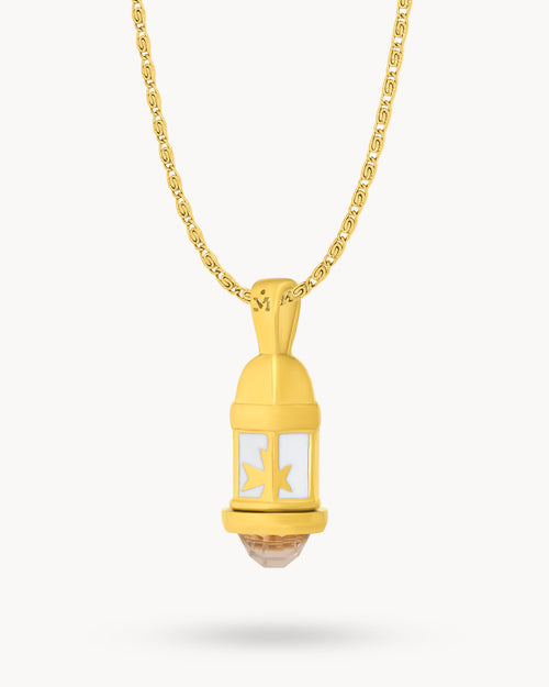 October Birthstone Passion Gardjola Dainty Twist Necklace