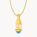 September Birthstone Passion Gardjola Dainty Twist Necklace