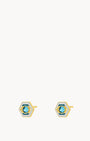 Evil Eye Gardjola Stud Earrings