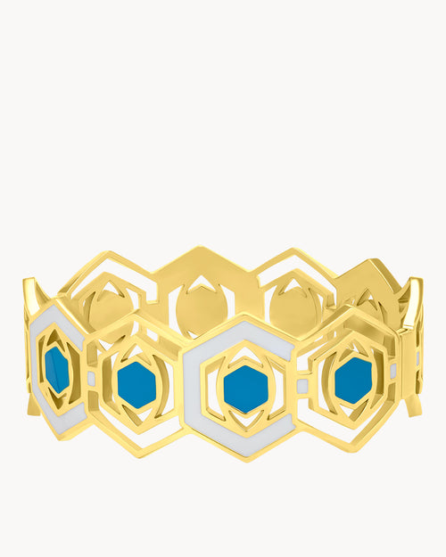 Evil Eye Gardjola Statement Bangle