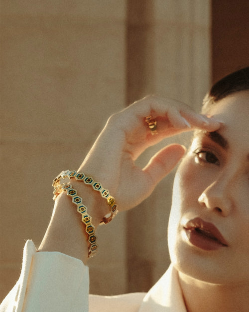 Evil Eye Gardjola Bangle