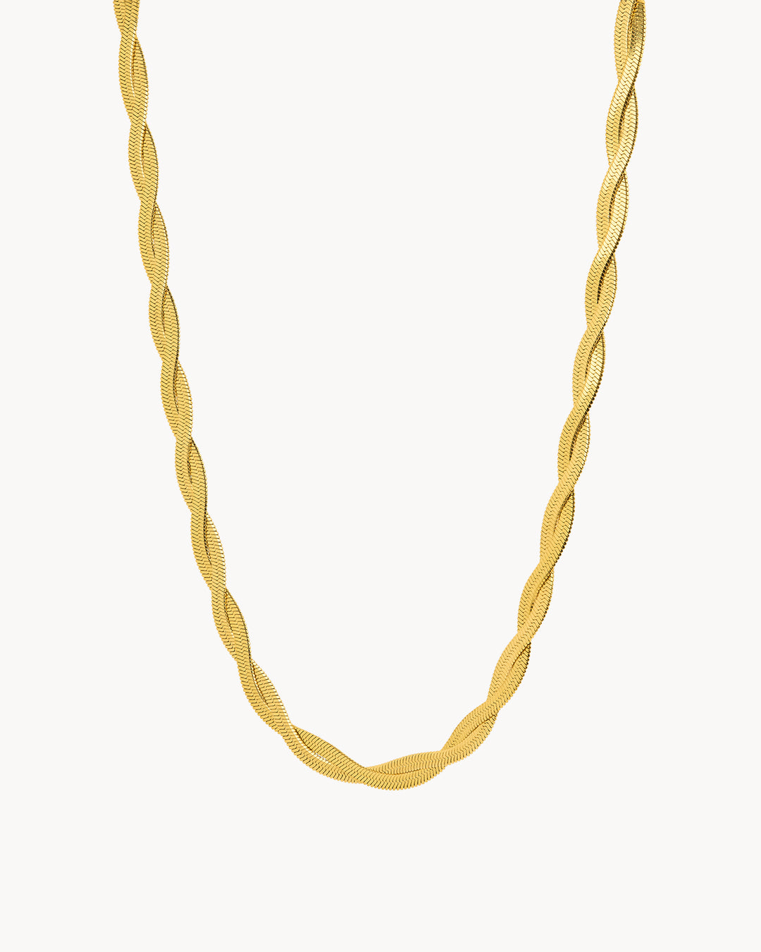 Double Snake Chain Necklace