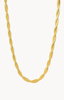 Double Snake Chain Necklace