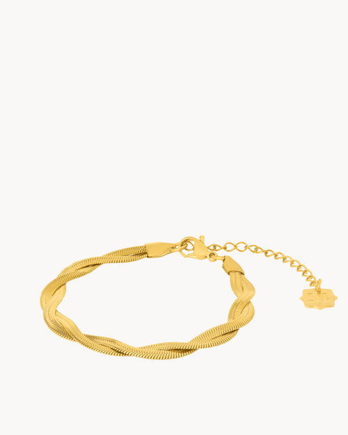 Double Snake Chain Bracelet