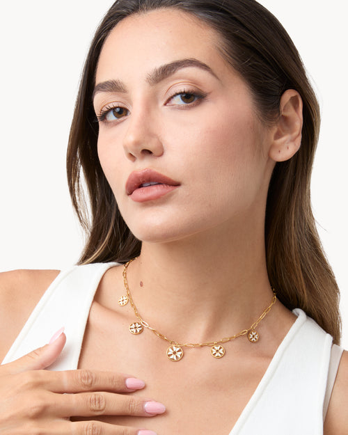 White Kavallieri Necklace