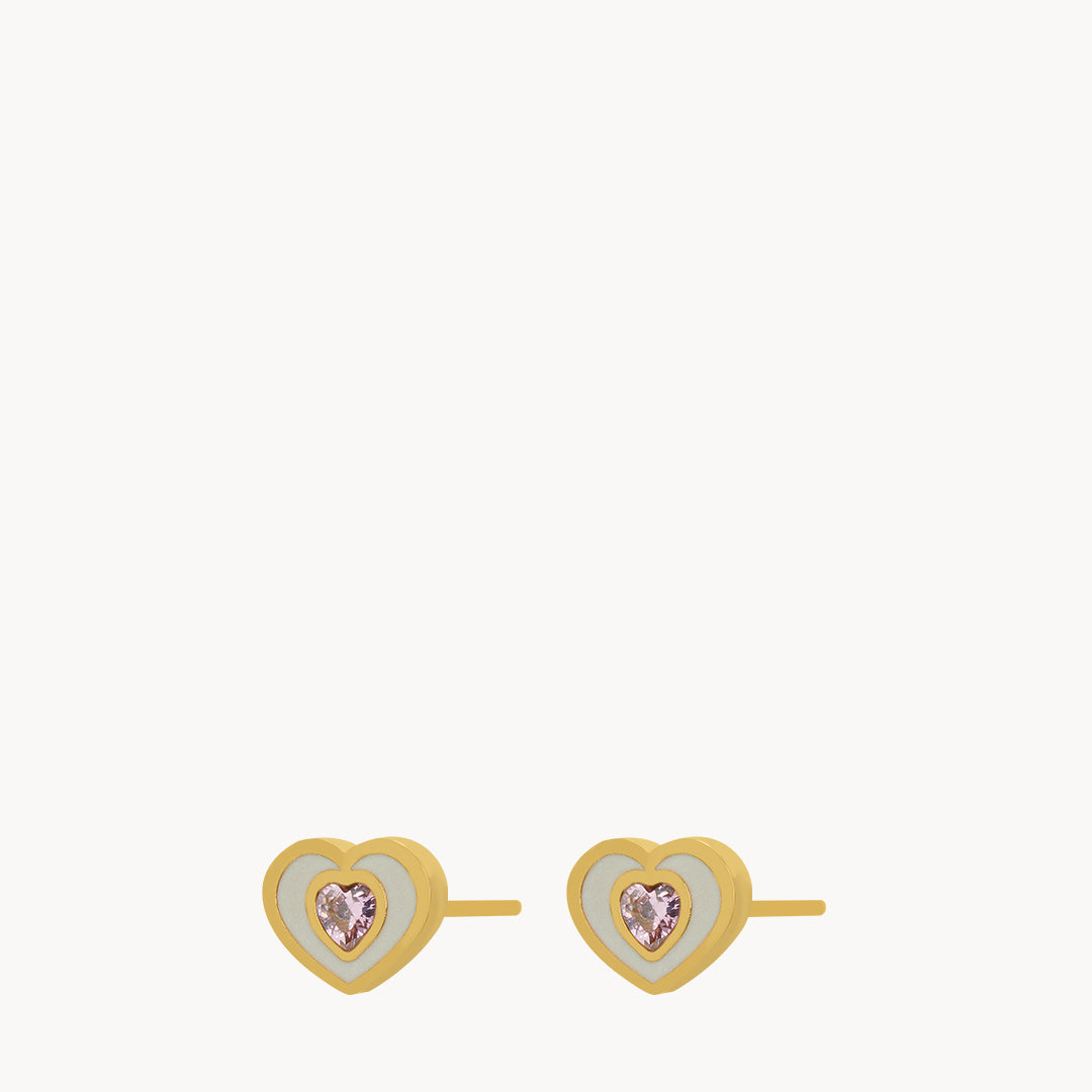 Heart Of Joy Stud Earrings