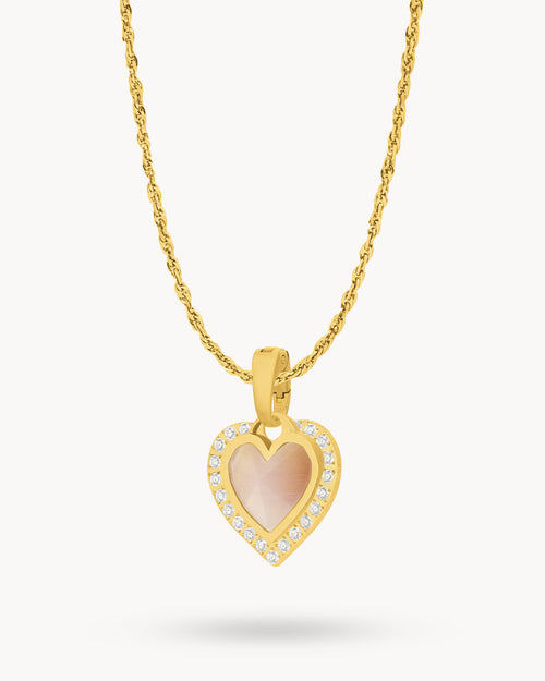 Pure Love Heart Ħabbata Starlight Necklace Set