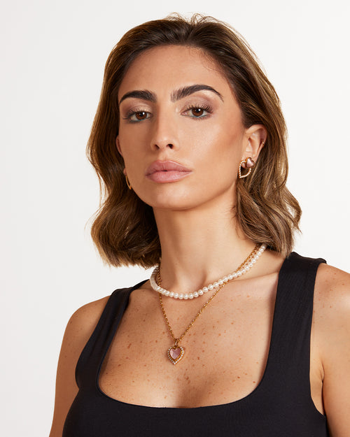 Pure Love Heart Ħabbata Starlight Necklace Set