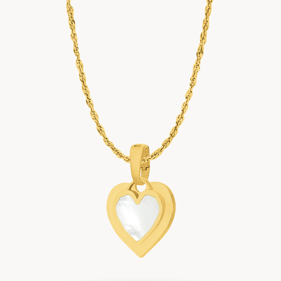 Protection Heart Ħabbata Necklace Set