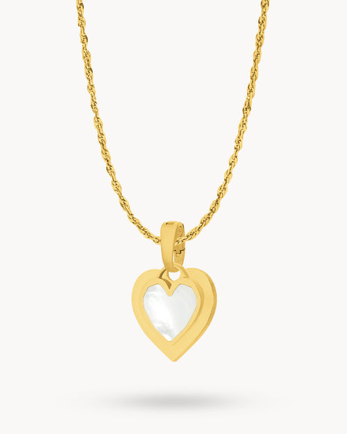 Protection Heart Ħabbata Necklace Set