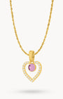 February Heart Ħabbata Starlight Necklace Set