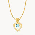 March Heart Ħabbata Starlight Necklace Set