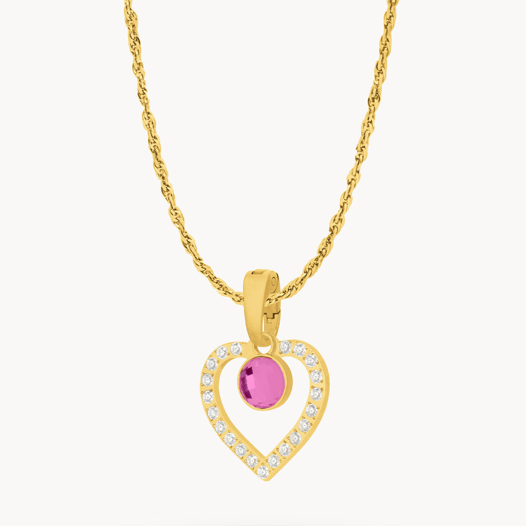 July Heart Ħabbata Starlight Necklace Set