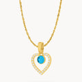 September Heart Ħabbata Starlight Necklace Set