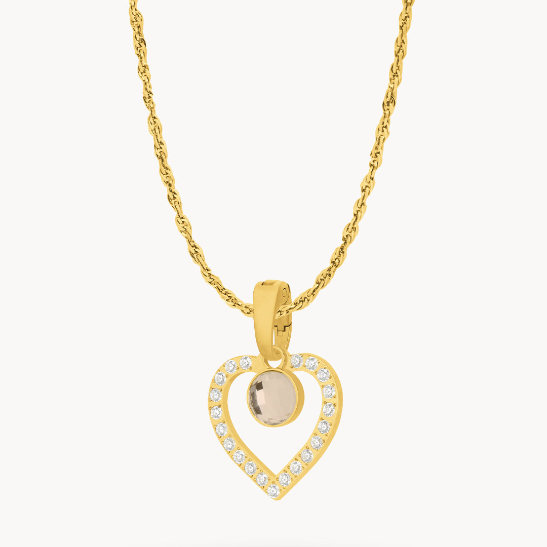 October Heart Ħabbata Starlight Necklace Set