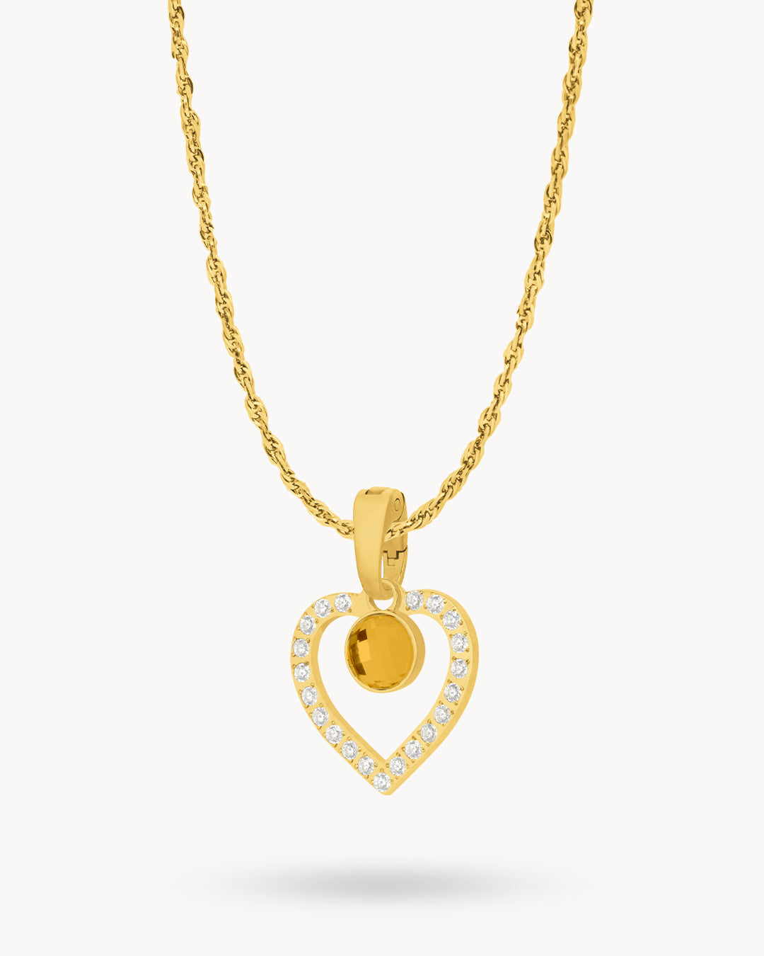 November Heart Ħabbata Starlight Necklace Set