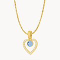 December Heart Ħabbata Starlight Necklace Set
