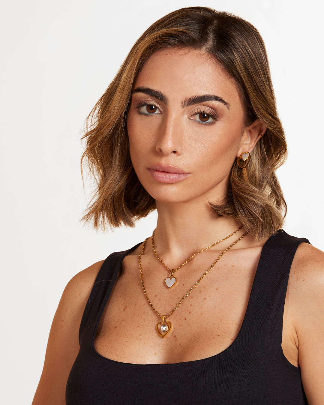 April Heart Ħabbata Necklace Set