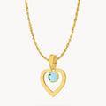March Heart Ħabbata Necklace Set