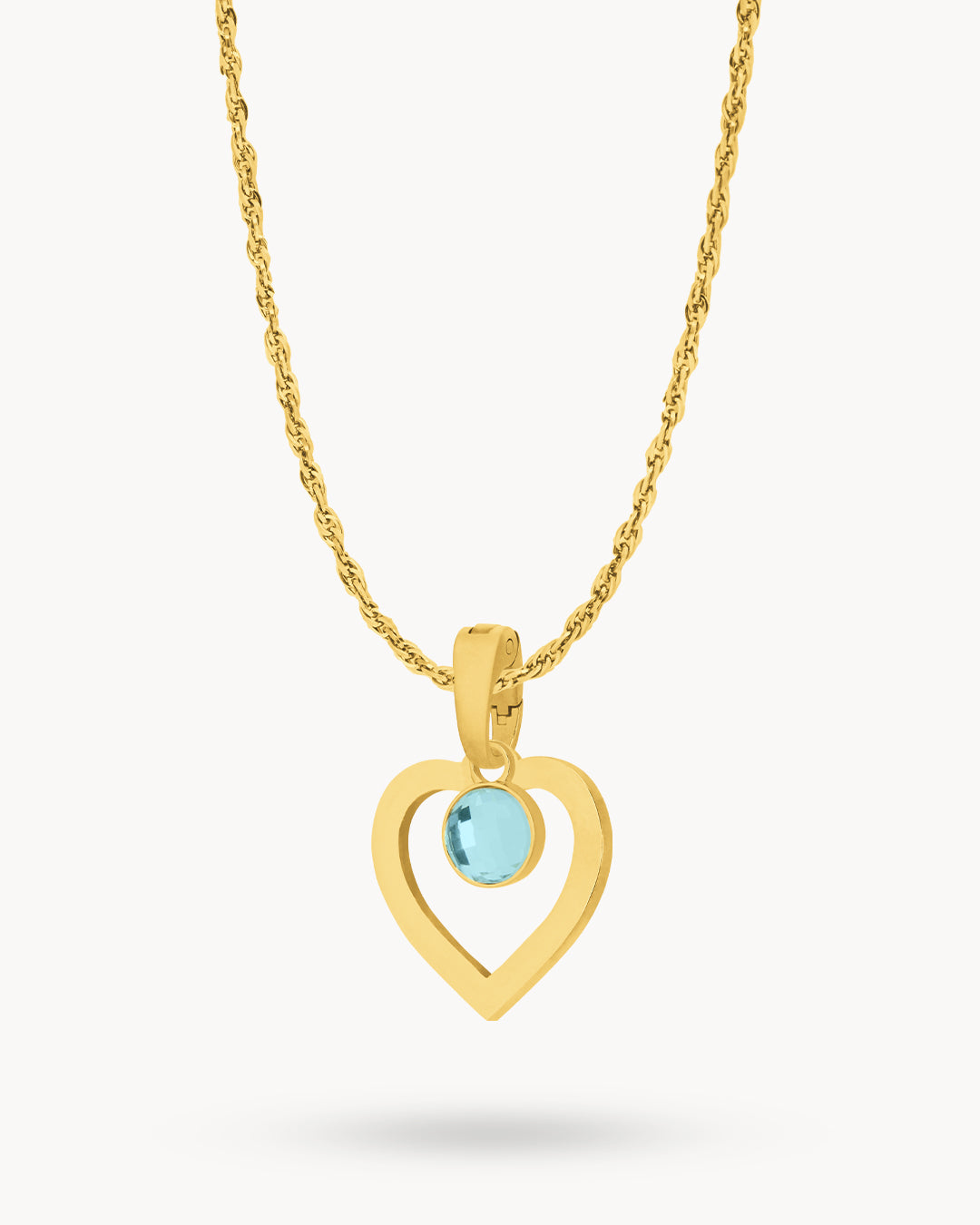 March Heart Ħabbata Necklace Set
