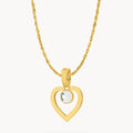 April Heart Ħabbata Necklace Set