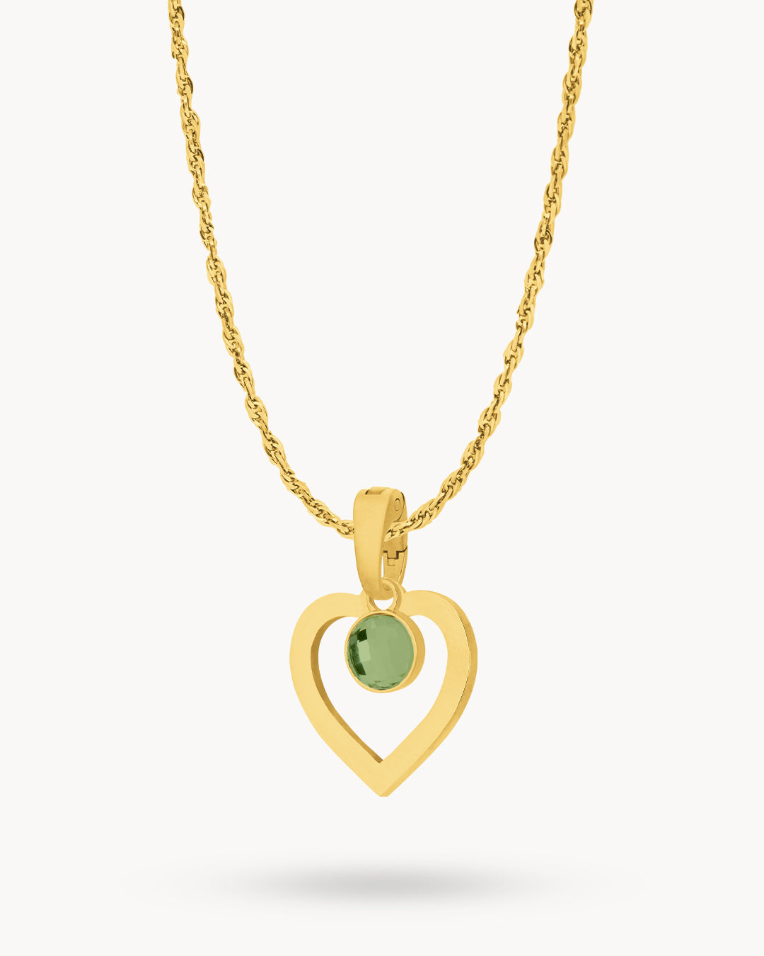 August Heart Ħabbata Necklace Set