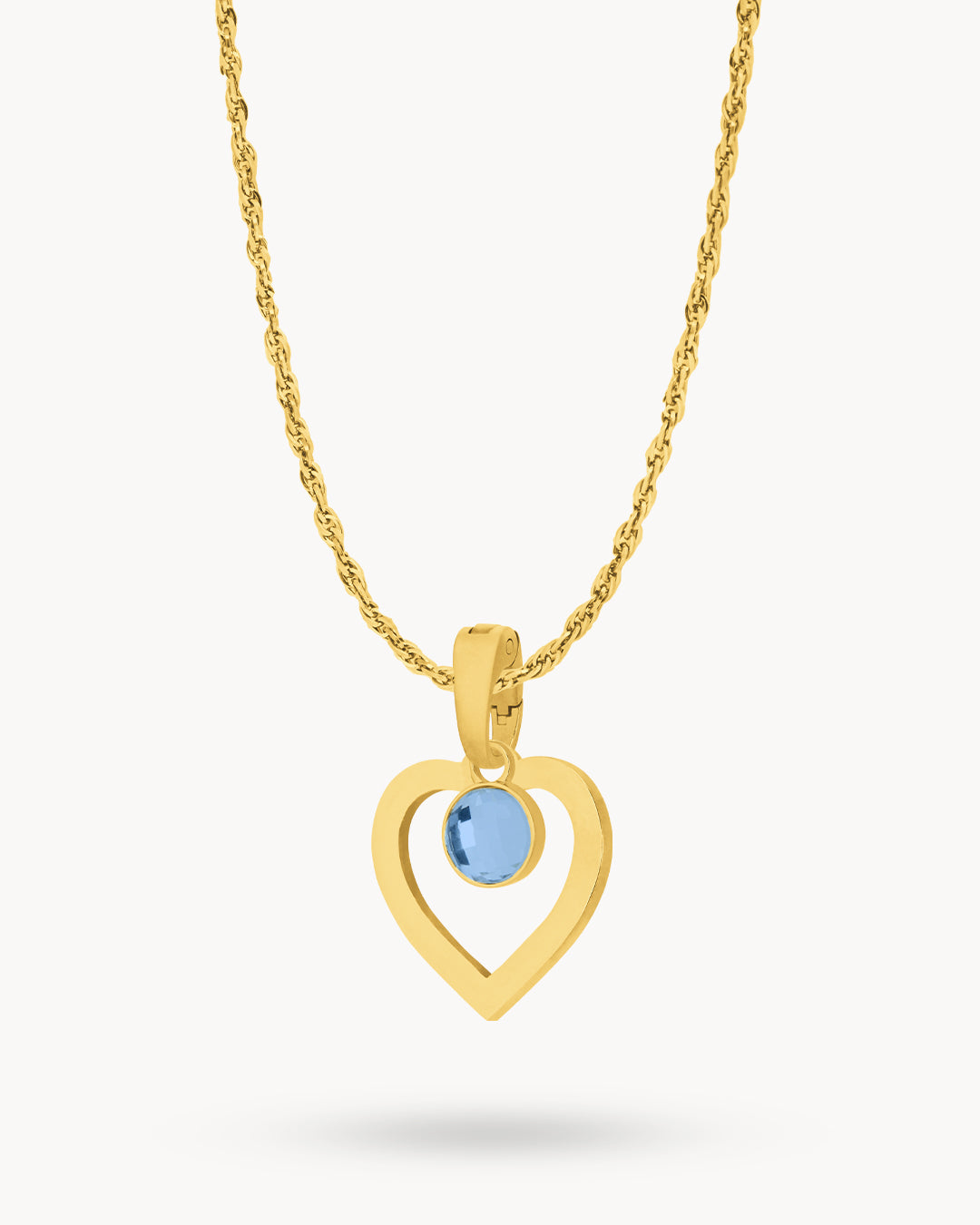 December Heart Ħabbata Necklace Set