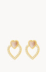 Pure Love Heart Ħabbata Starlight Earring Set