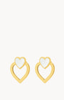 Protection Heart Ħabbata Earring Set