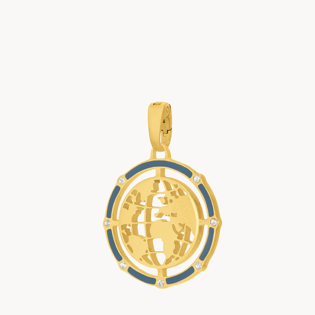 Wanderlust Pendant, Gold