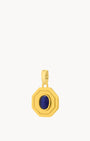 Octagon Ħabbata Perseverance Blue Cat Eye Pendant
