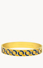 Octagon Ħabbata Yellow & Blue Bangle