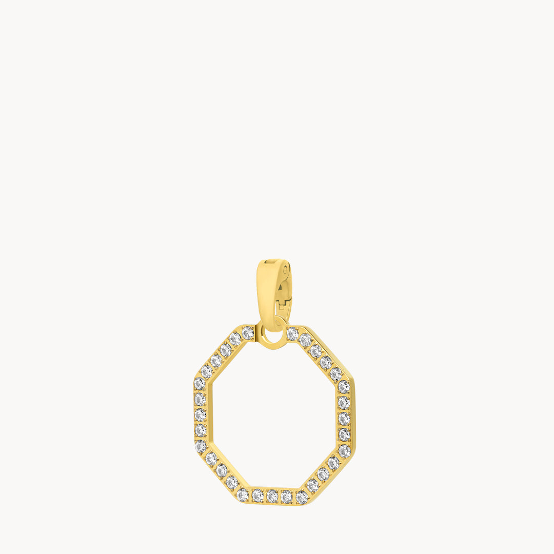 Starlight Statement Octagon Ħabbata Halo Pendant