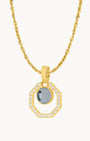 June Starlight Octagon Ħabbata Pendant Set, Gold