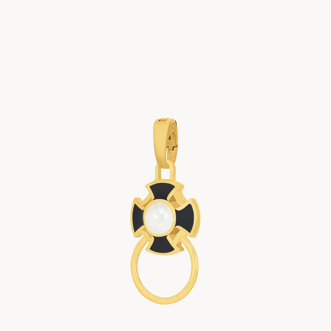Timeless Maltese Cross Ħabbata Pendant, Gold